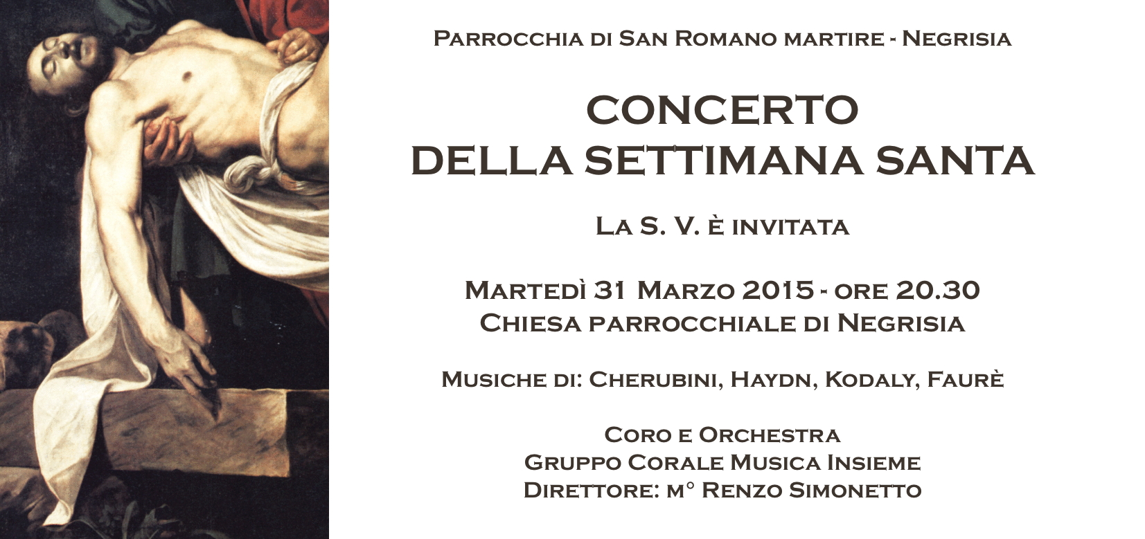 Concerto per la Settimana Santa