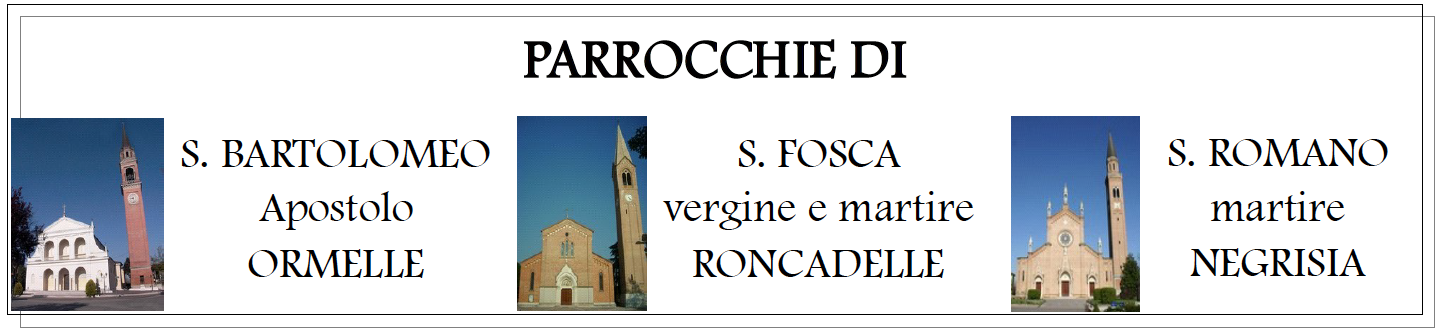 La Messa va cambiata? Parte seconda (Foglietto interparrocchiale 26 aprile – 3 maggio 2015)