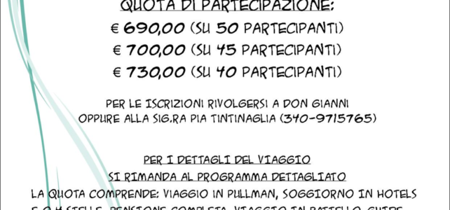 Gita in Austria – iscrizioni entro domenica 16 luglio