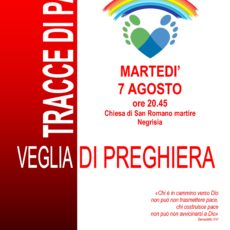 Veglia di preghiera per la pace