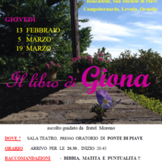3 serate bibliche a Ponte di Piave